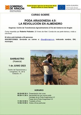 Imagen Curso Poda Aragonesa 4.0. La revolución del almendro