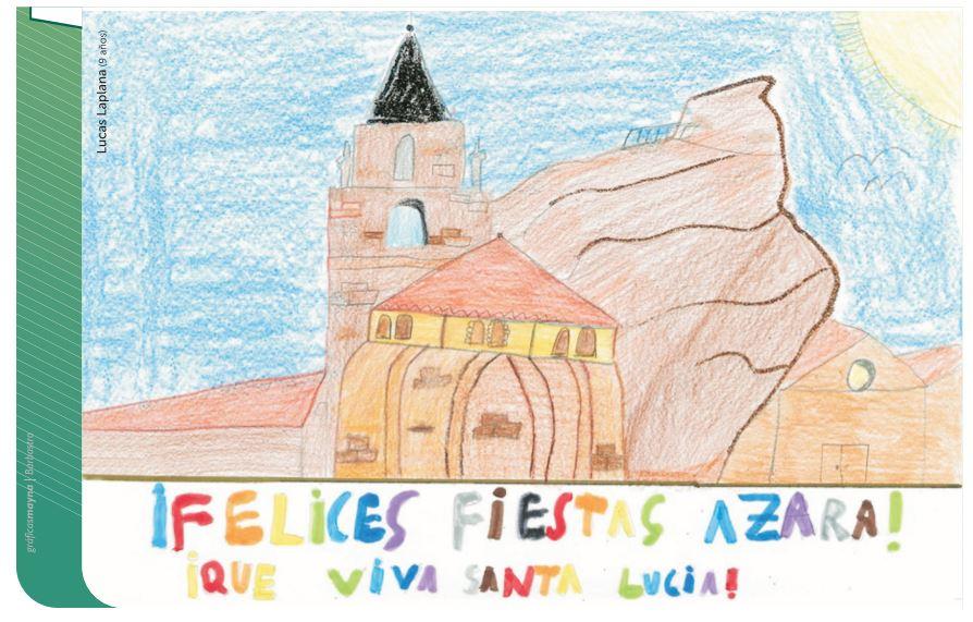 Imagen: Azara. Programa de Fiestas en Honor a Santa Lucía 2023.