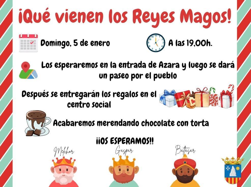 Imagen Los Reyes Magos llegarán el domingo a Azara