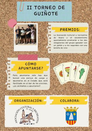 Image 2025-08-12_Azara. II Torneo de Guiñote. Cartel informativo