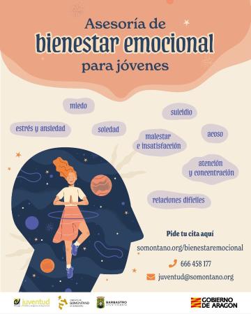 Imagen Asesoría de Bienestar Emocional para Jóvenes de toda la Comarca de...