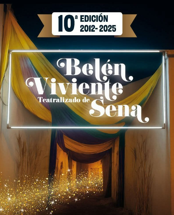 Imagen Azara organiza una visita al belén viviente de Sena