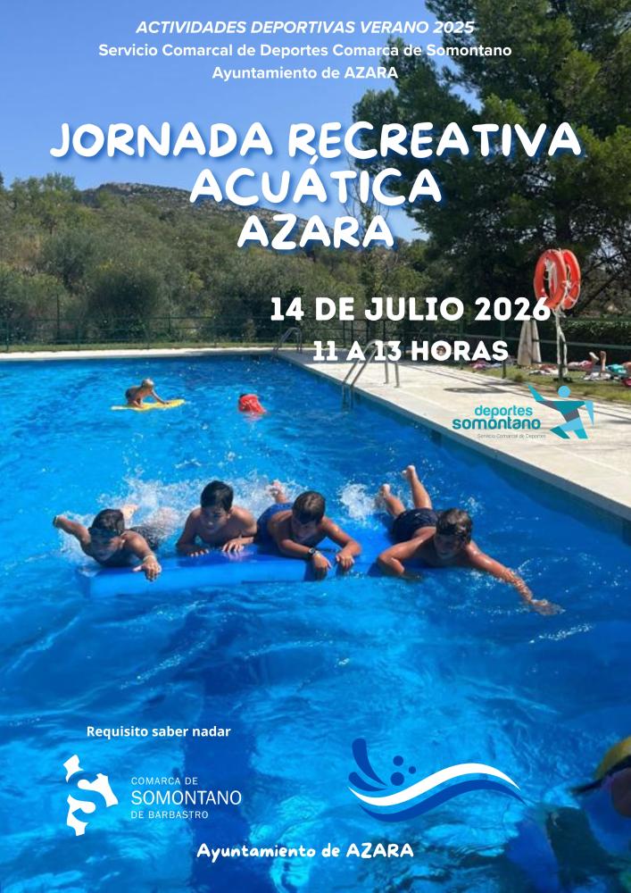 Imagen Jornada acuática en Azara