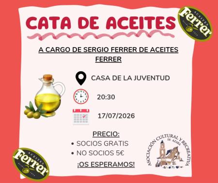 Imagen Cata de aceites.