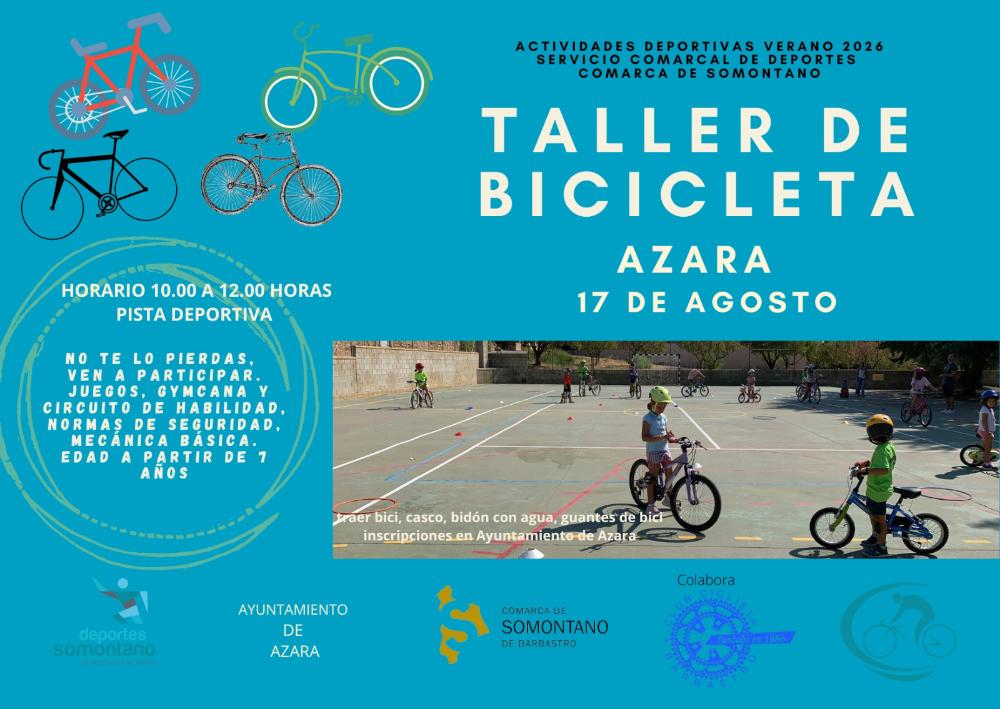Imagen Las bicicletas son para el verano en Azara